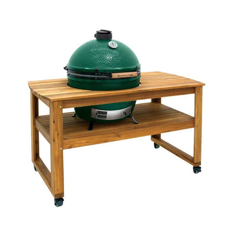 Table en bois d'acacia pour Kit BGE Xlarge Piscines Gratton